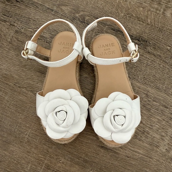 Janie & Jack Sandals Girls 8 - Picture 6 of 7